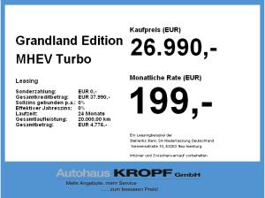 Opel Grandland Edition MHEV