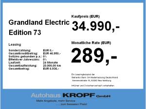 Opel Grandland Electric Edition 73 kWh Batterie