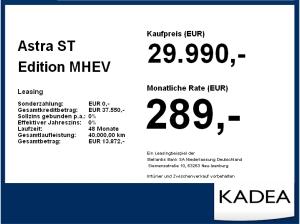 Opel Astra ST Edition MHEV **Gewerbehammer**