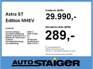 Opel Astra ST Edition MHEV **Gewerbehammer**