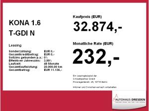 Hyundai KONA 1.6 T-GDI N Line *NSCC*HDA1.5*NAVI*LED*KAM*