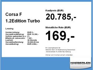 Opel Corsa F 1.2Edition LAGERFAHRZEUG*ALLWETTERREIFEN