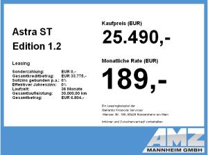 Opel Astra ST Edition 1.2 Turbo **Gewerbehammer**