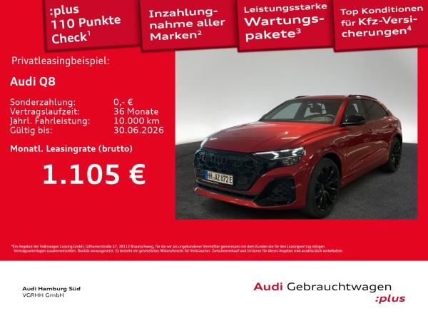 Abbildung Leasingangebot Audi Q8