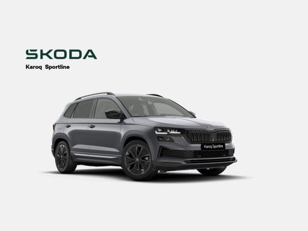 Skoda Karoq Sportline 2,0 TDI 110 kW DSG 4x4 *GEWERBE*VORLAUF* l DSG l NAVI l AHK l SHZ l ACC l KESSY lMATRIX l