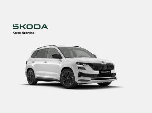 Skoda Karoq Sportline 2,0 TDI 110 kW DSG 4x4 *GEWERBE*VORLAUF* l DSG l NAVI l AHK l SHZ l ACC l KESSY lMATRIX l