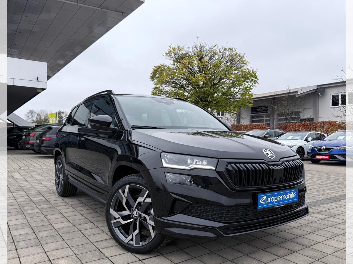 Skoda Karoq "25th Anniversary" SPORTLINE 2026 1.5 TSI 110 kW DSG (UVP 52.160€/KW14/26) NAV/PANO/TRAVEL/CANTON/AH