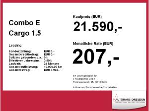 Opel Combo E Cargo 1.5 D Basis erhöhte Nutzlast XL