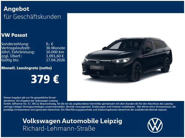 Volkswagen Passat R-Line 1.5 TSI eHybrid BLACK STYLE