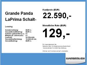 Fiat Grande Panda LaPrima Winterp*Tempo*Kamera