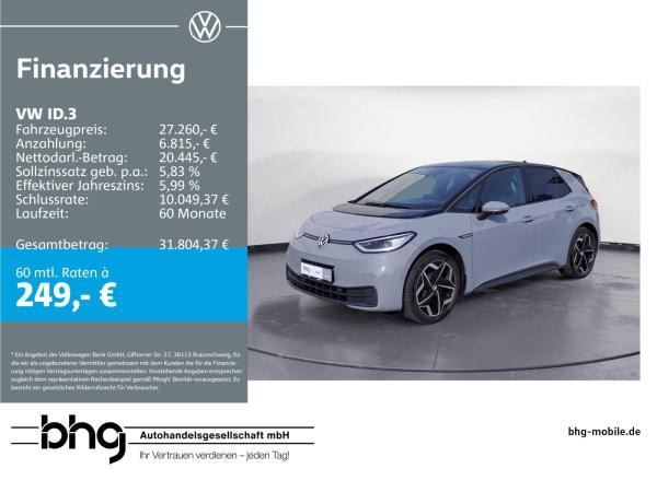 Abbildung Leasingangebot VW ID.3