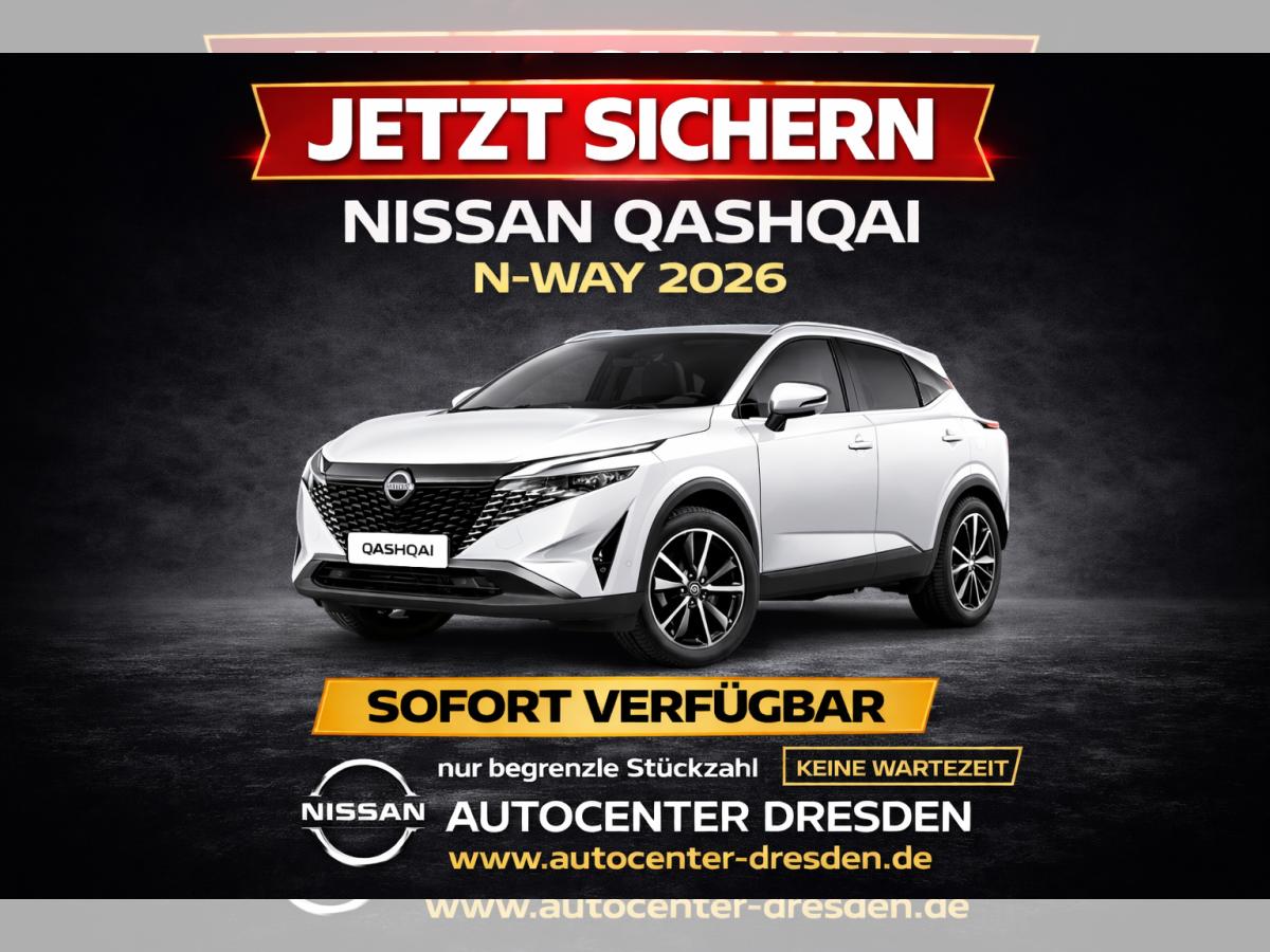 Nissan Qashqai 1.3 DIG-T MHEV N-WAY MY2026#SONDERMODELL #SOFORT VERFÜGBAR