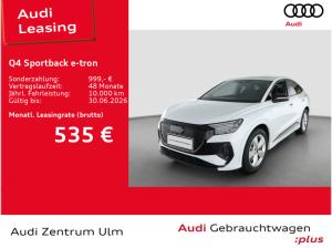 Audi Q4 e-tron Q4 Sportback 45e-tron S-Line AHK PANO 0,25%