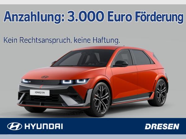 Hyundai IONIQ 5 N⚠️**3.000€ Förderung**⚠️ | Allrad I Head-Up I 21"Felgen I Navi I LED I Sitzheizung