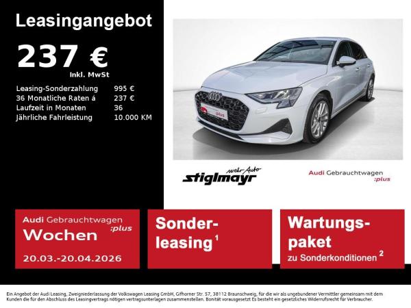 Abbildung Leasingangebot Audi A3