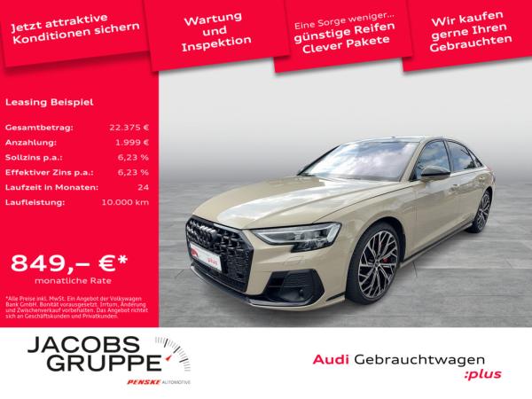 Audi S8 Individual/Black+/189UPE/Digi Matrix/Vollleder/360°/STHZ/Pano/HuD
