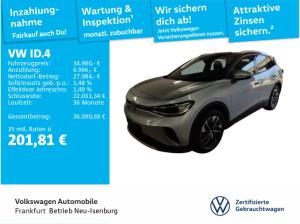 Volkswagen ID.4 Pure DAB+ IQLight LED-Matrix Navi Wärmepumpe FrontAssist