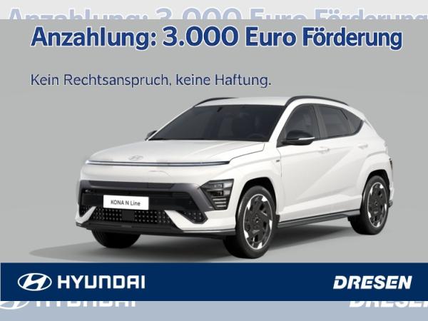 Hyundai KONA Elektro N Line⚠️**3.000€ Förderung**⚠️ | Navi I Lenkradheizung I Rückfahrkamera I LED I Sitzheizung