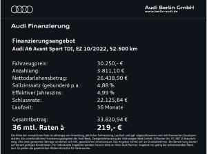 Audi A6 Avant Sport 40 TDI S tr. LEDER LED NAVI RFK