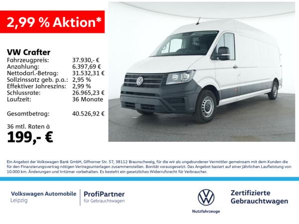Abbildung Leasingangebot VW Crafter