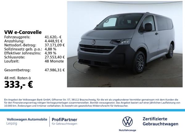 Abbildung Leasingangebot VW e-Caravelle