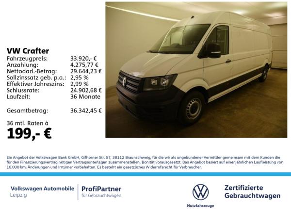 Volkswagen Crafter 35 2.0 TDI LR HD *vorb.AHK*Einparkhilfe