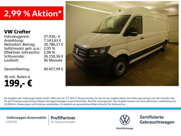 Abbildung Leasingangebot VW Crafter