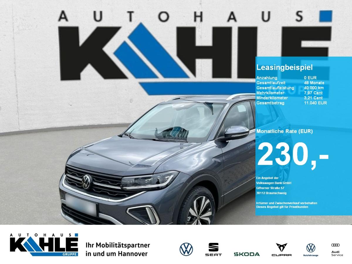 Volkswagen T-Cross Style 1.0 l TSI OPF DSG CarPlay Matrix