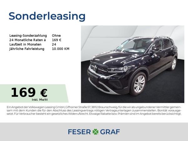 Abbildung Leasingangebot VW T-Cross