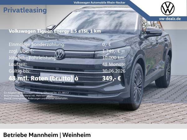 Volkswagen Tiguan Energy 1.5 l eTSI DSG Klima LED Allwetter