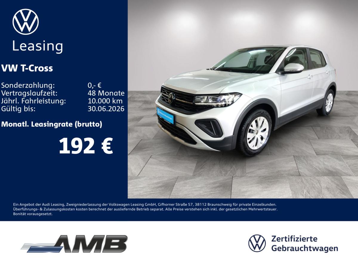 Volkswagen T-Cross 1.0 TSI LED/digi.C/Sitzhzg/bis08.2030Garantie