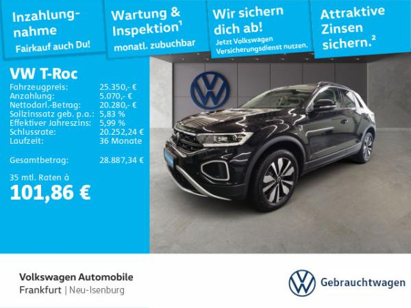 Volkswagen T-Roc 2.0 TDI DSG Goal Navi Spurwechselassistent Sitzheizung DAB+