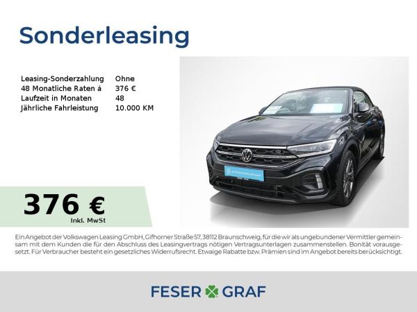 Volkswagen T-Roc Cabrio 1.5 TSI R-Line DSG ACC AHK LED Navi