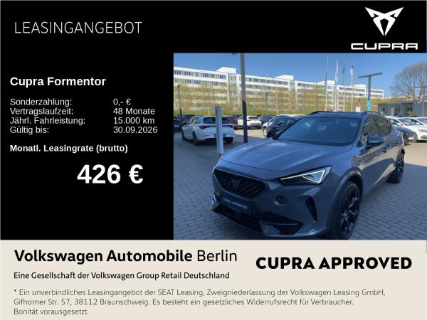 Cupra Formentor VZ 2.0 TSI DSG 4Drive Navi LED SHZ PDC