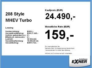 Peugeot 208 Style MHEV