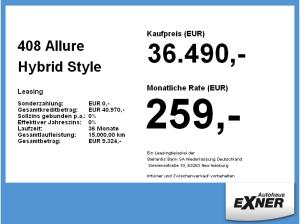 Peugeot 408 Allure Hybrid