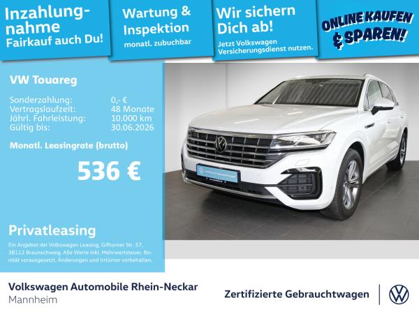 Abbildung Leasingangebot VW Touareg