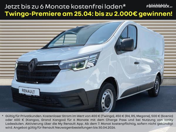 Abbildung Leasingangebot Renault Trafic