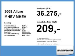 Peugeot 3008 Allure MHEV *VORLAUF*
