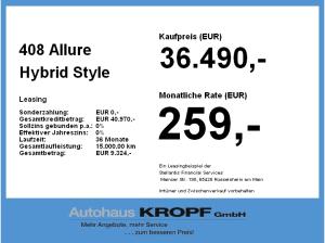 Peugeot 408 Allure Hybrid