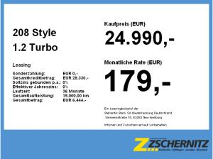 Peugeot 208 Style 1.2 Turbo