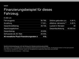 Mercedes-Benz E 200 AMG Digital-Light Panorama Distronic AHK