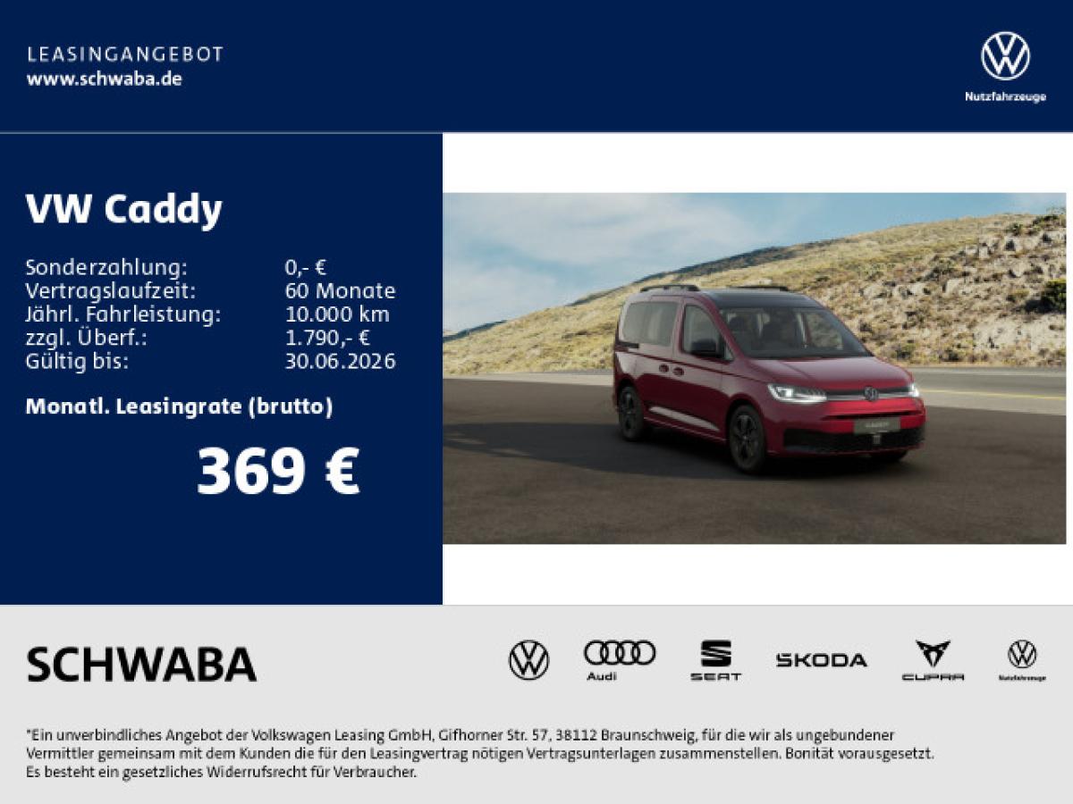 Volkswagen Caddy Edition 1,5 TSI DSG *5-Jahre Garantie*
