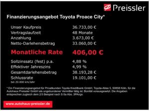 Toyota Proace City Verso 1,5 D-4D Automatik L2 Teamplayer