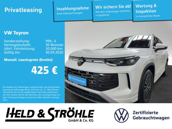 Volkswagen Tayron Elegance eHybrid AHK LED+ NAVPRO KAM HuD