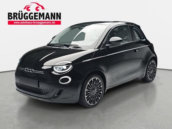 Fiat 500e ELEKTRO 42 KWH WINTERRÄDER BY BOCELLI NAVI KLIMA LED JBL APPLE/ANDROID LM17