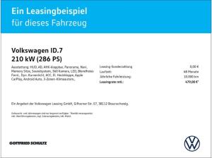 Volkswagen ID.7 Pro S Navigation Rückfahrkamera