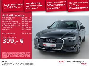 Audi A6 Limousine 35 TDI**0,99% FIN**S-TRO*MATRIX*STANDHZ*360*AHK