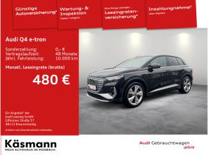Audi Q4 e-tron 45 *WINTERRÄDER* S line MATRIX 360° HUD AHK SONOS