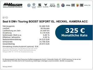 BYD Seal 6 DM-i Touring "BOOST" EL. HECKKL. KAMERA ACC LED